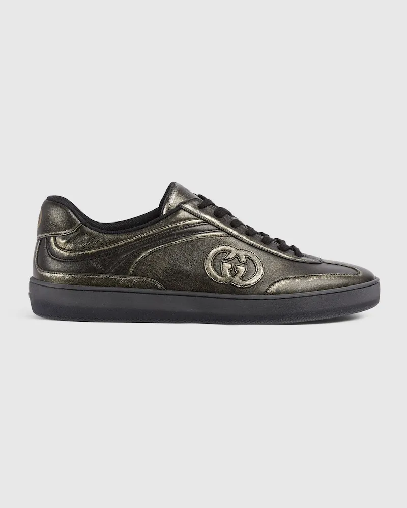 Gucci G75 Herrensneaker, Größe Schwarz
