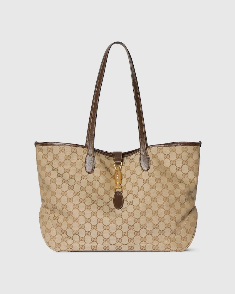 Gucci Mittelgroßer Jackie Shopper Beige