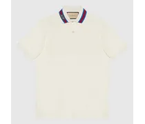 Poloshirt Aus Baumwoll-Piqué Mit Square GG