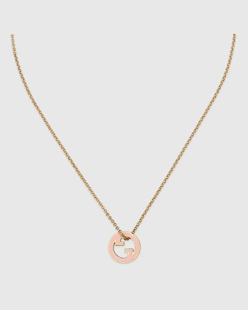 Gucci Lange Blondie Halskette Mit Anhänger Undefined