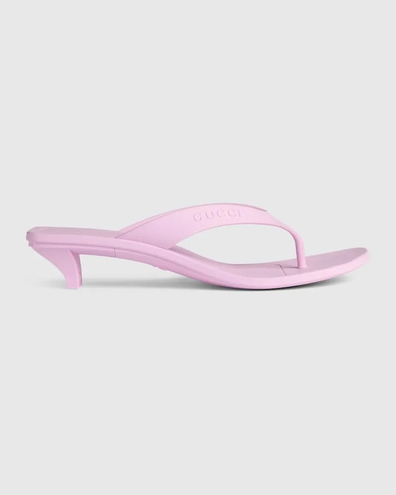Gucci Vittoria Damen-Zehensandale Pink