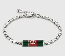 Armband Mit Web-Detail