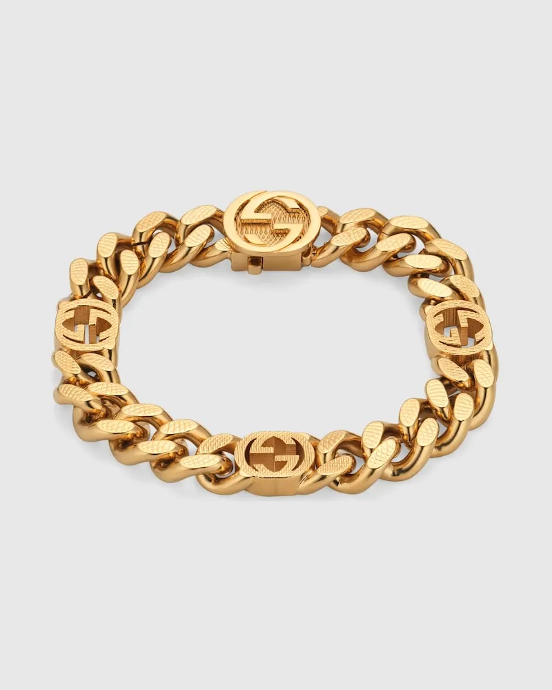 Gucci Interlocking Armband, Größe Undefined