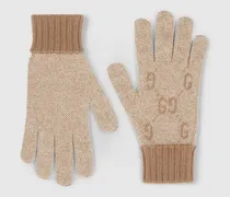 Handschuhe aus GG Kaschmir-Lamé, Größe
