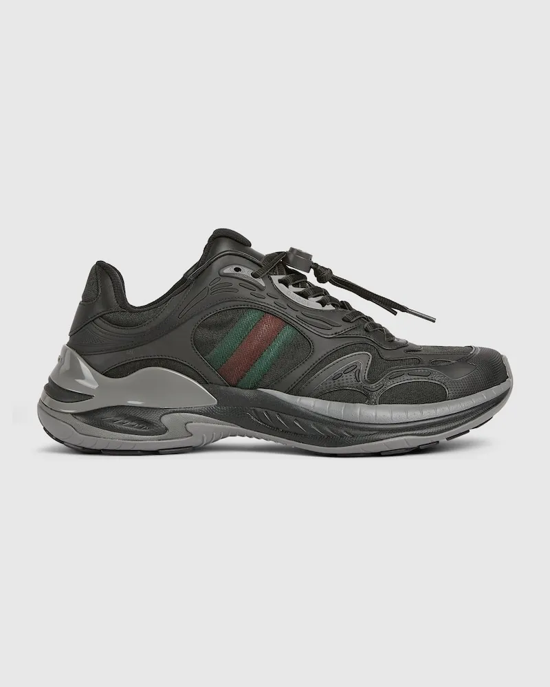 Gucci 2.0 Herrensneaker, Größe Schwarz