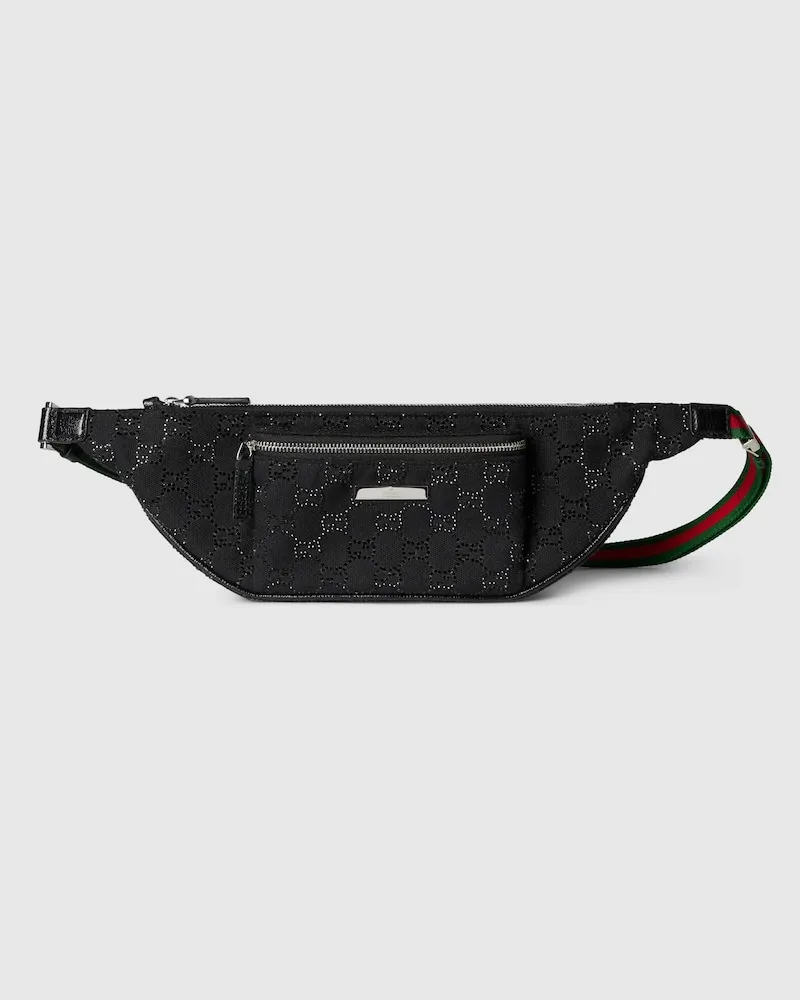 Gucci GG Gürteltasche mit Gummieffekt Blau