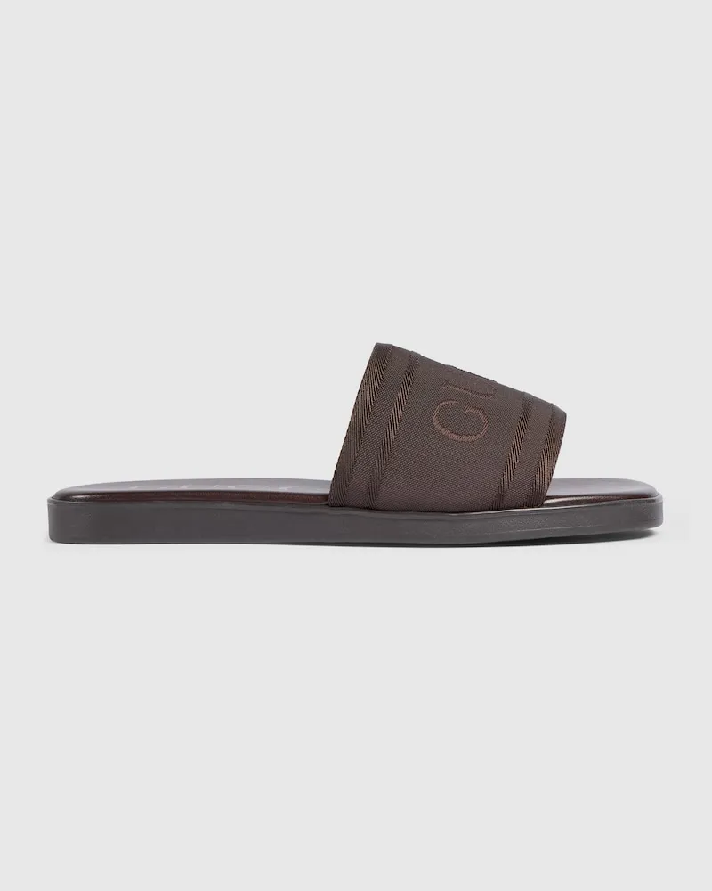 Gucci Herrenpantolette, Größe Braun
