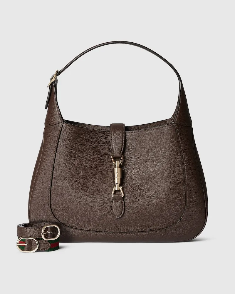 Gucci Große Jackie 1961 Tasche Braun