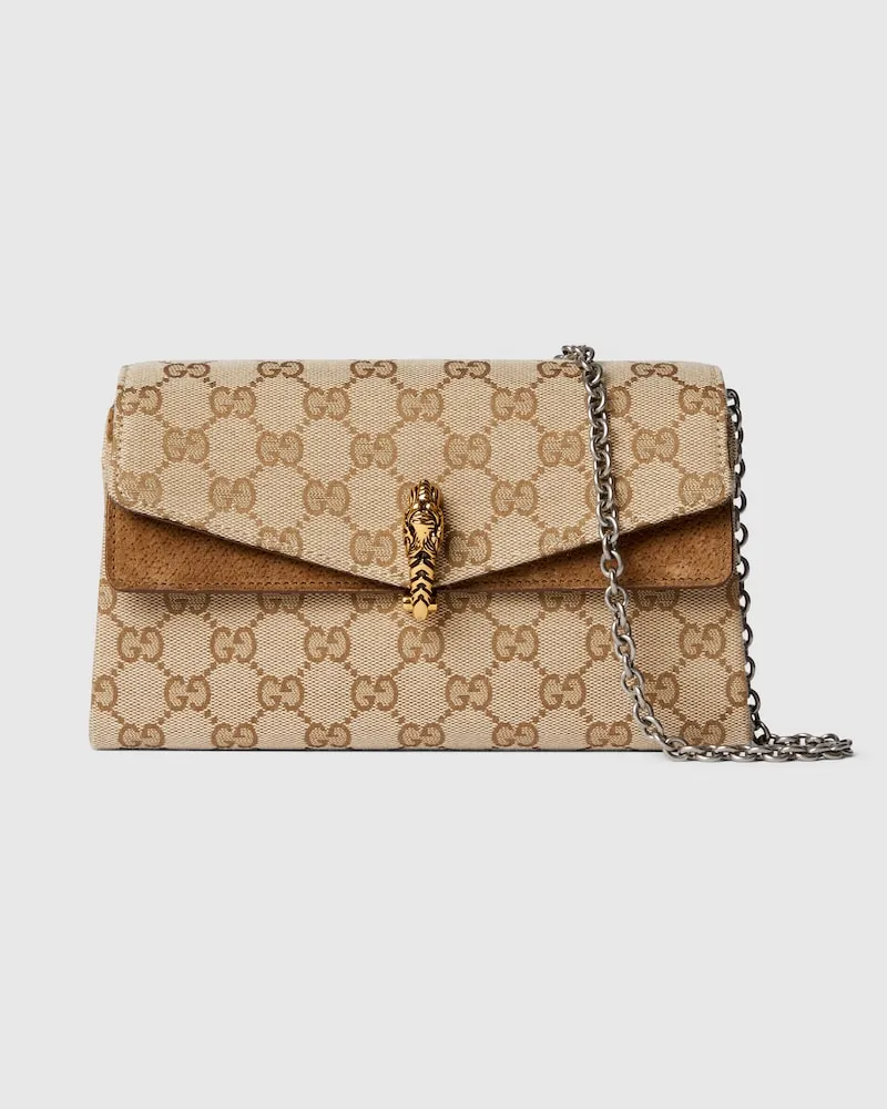 Gucci Kleine Dionysus Schultertasche Beige