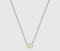 Interlocking Halskette mit Anhänger aus Kette