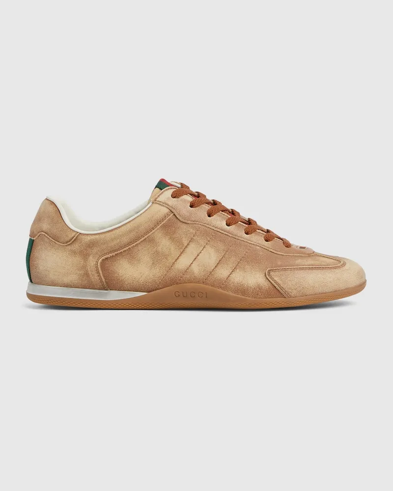 Gucci Shift Herrensneaker, Größe Braun