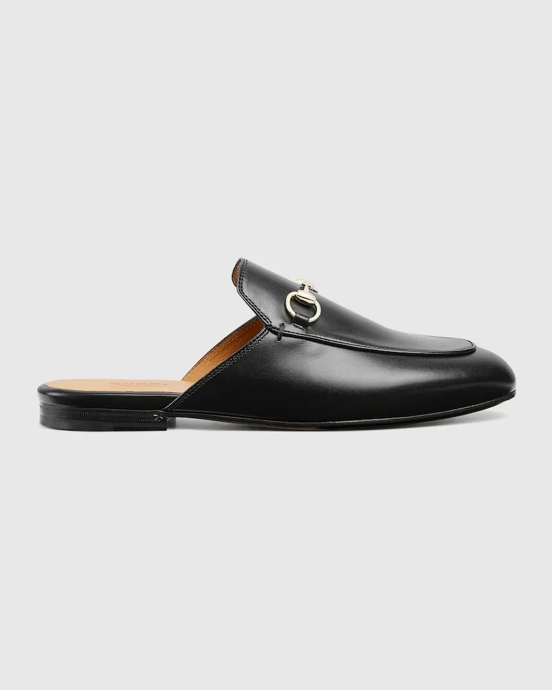 Gucci Princetown Damenslipper, Größe Schwarz