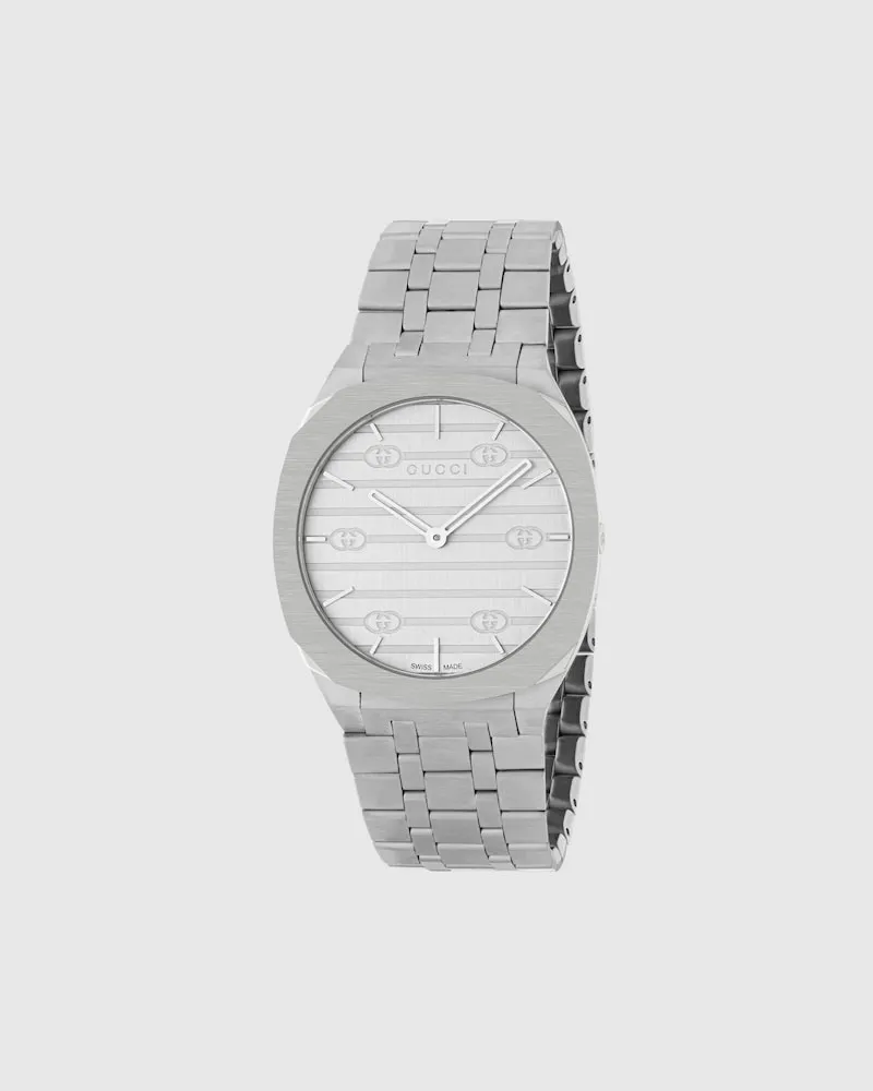 Gucci 25H Uhr, 34 mm Undefined