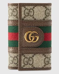 Gucci Ophidia GG Schlüsseletui Beige