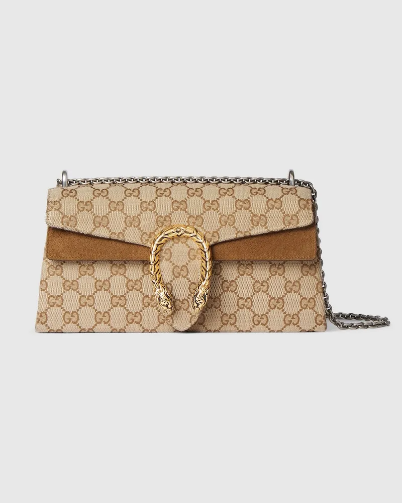 Gucci Mittelgroße Dionysus Schultertasche Beige