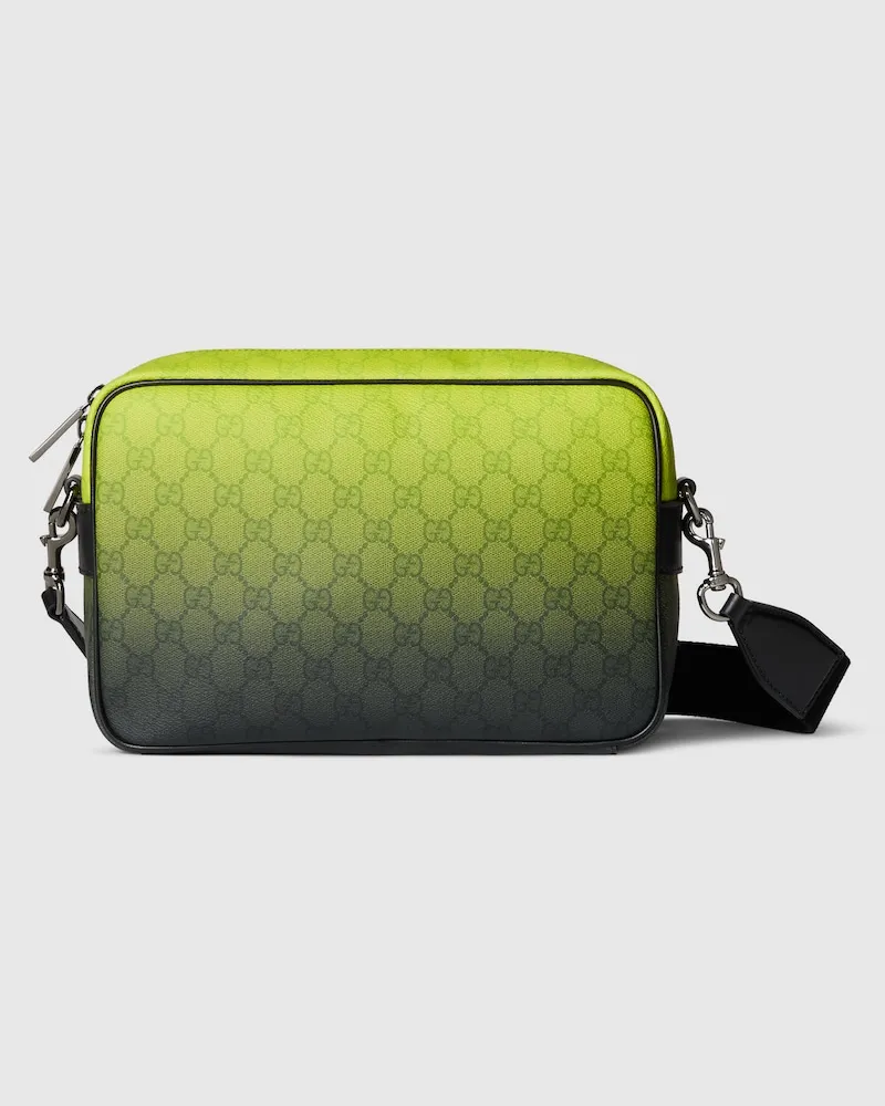 Gucci Mittelgroße Chroma Umhängetasche Grün