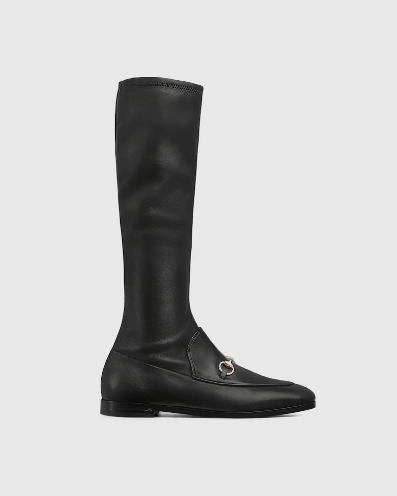 Gucci Jordaan Damenstiefel, Größe Schwarz