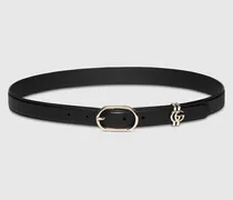 Gürtel Mit Ovaler Schnalle, Größe 95