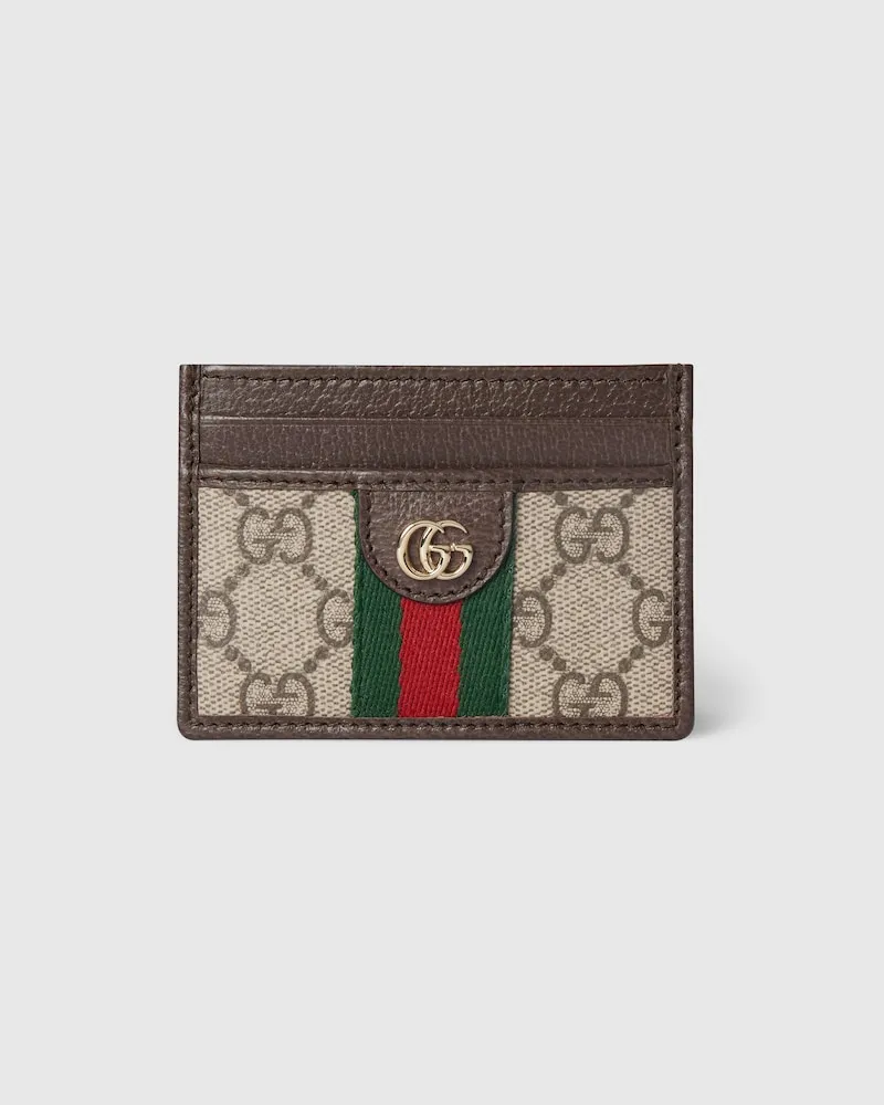Gucci Ophidia Kartenetui Beige
