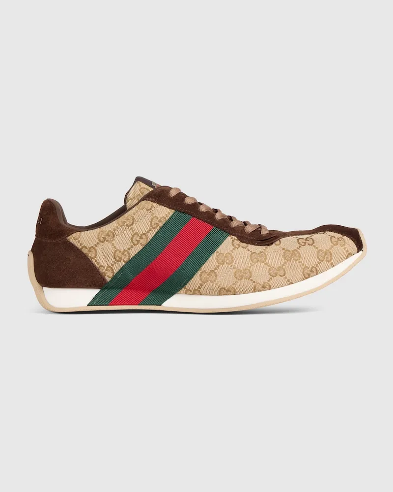 Gucci Tempo Herrensneaker Beige