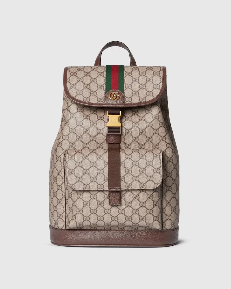 Gucci Kleiner Ophidia Rucksack Beige