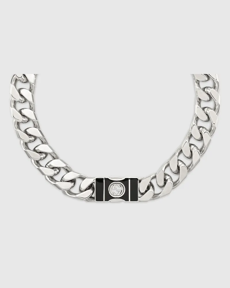 Gucci Interlocking Gliederhalskette Undefined