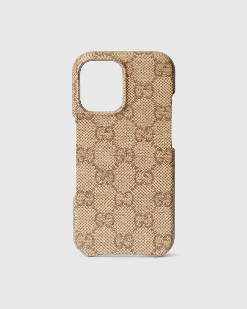 Gucci Hülle für IPhone 17 Beige