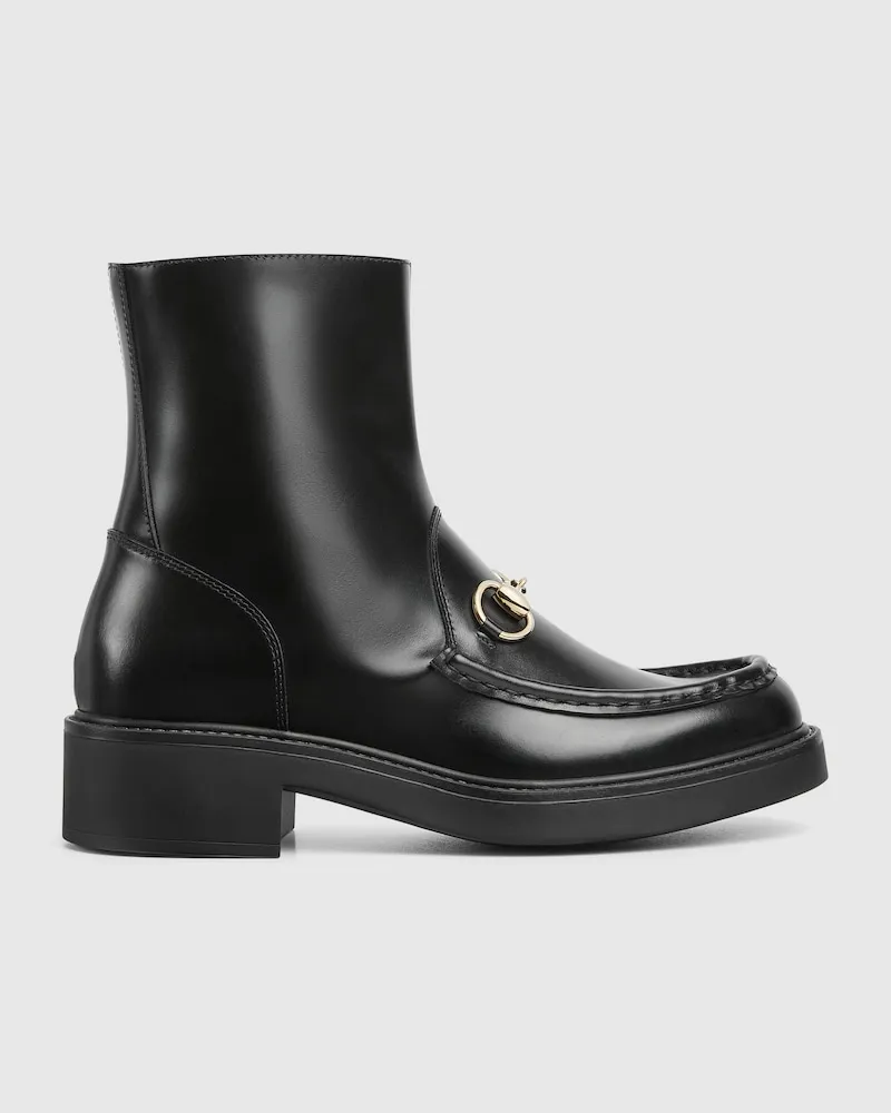 Gucci Horsebit Damenstiefel, Größe Schwarz