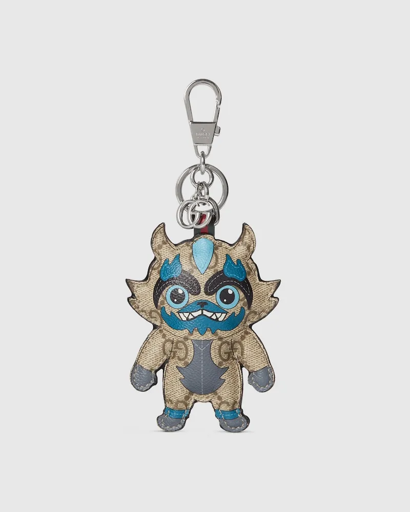 Gucci Besties Schlüsselanhänger Beige