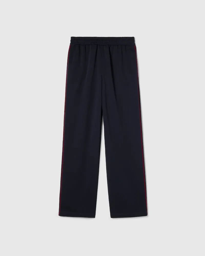 Gucci Sporthose aus Technischem Jersey, Größe Blau