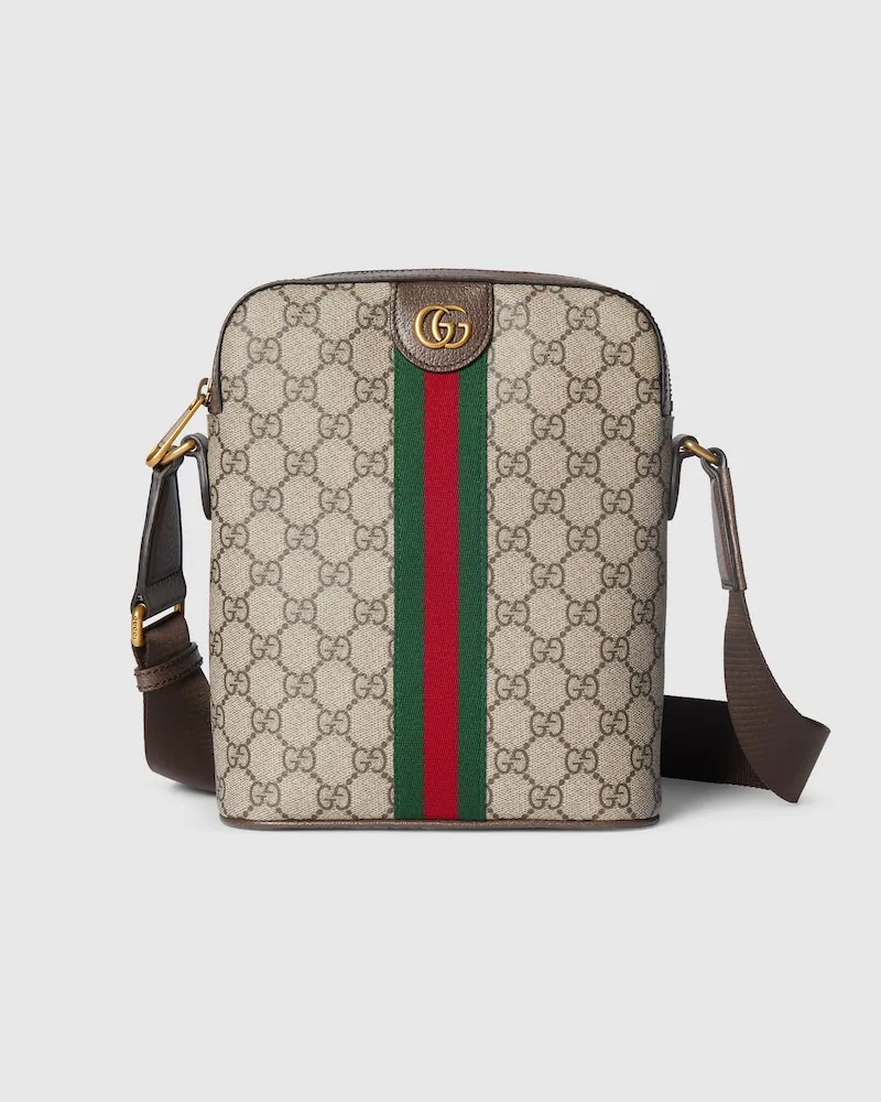Gucci Kleine Ophidia Sling Bag Beige