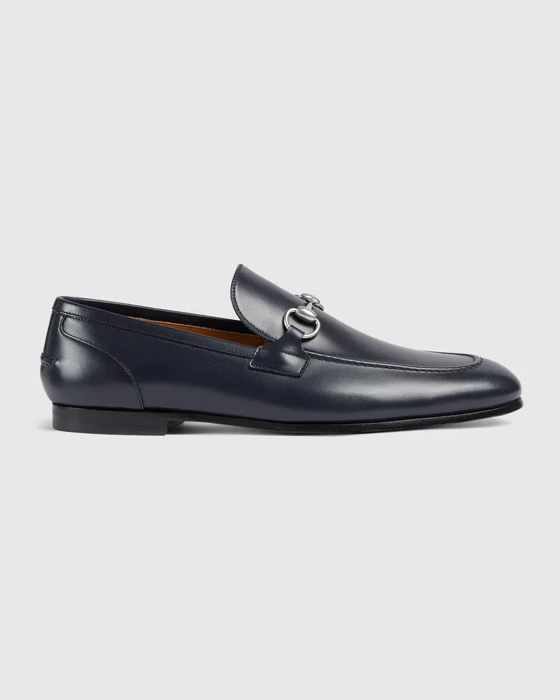 Gucci Jordaan Herrenloafer, Größe Blau