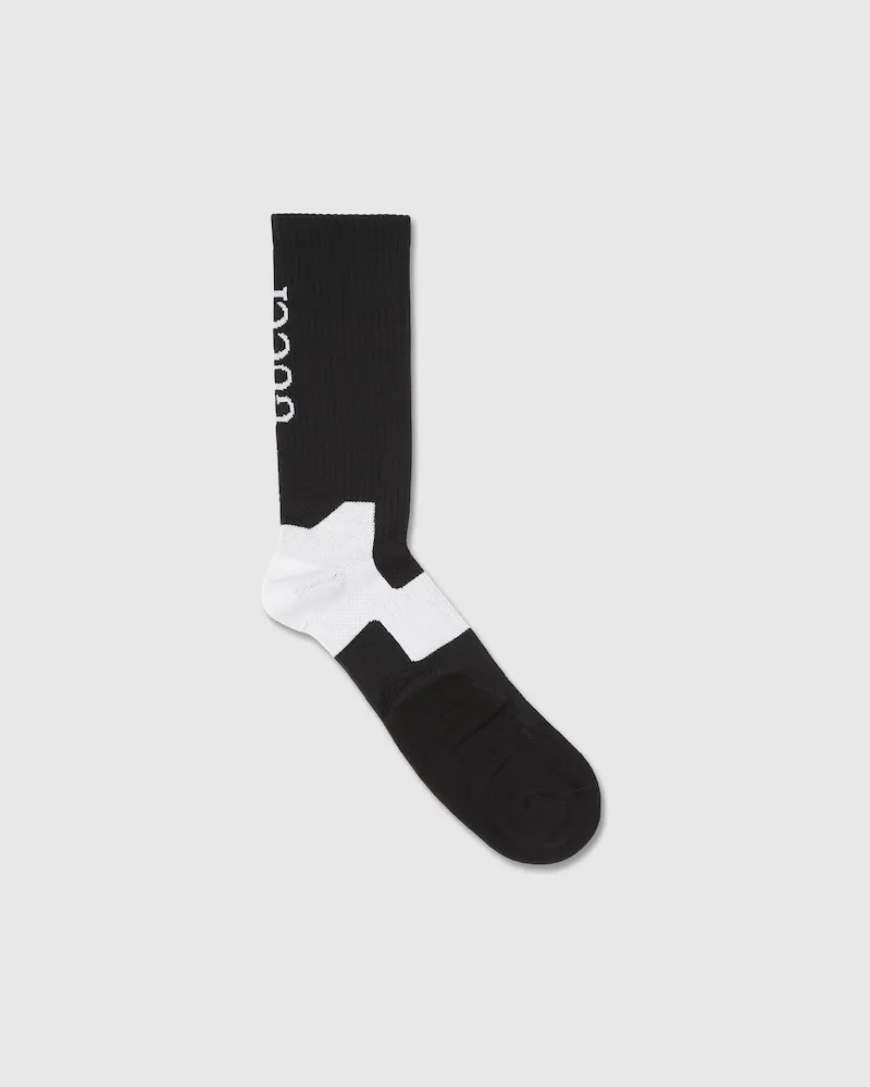 Gucci Socken aus Baumwolle Mit Stickerei, Größe Schwarz