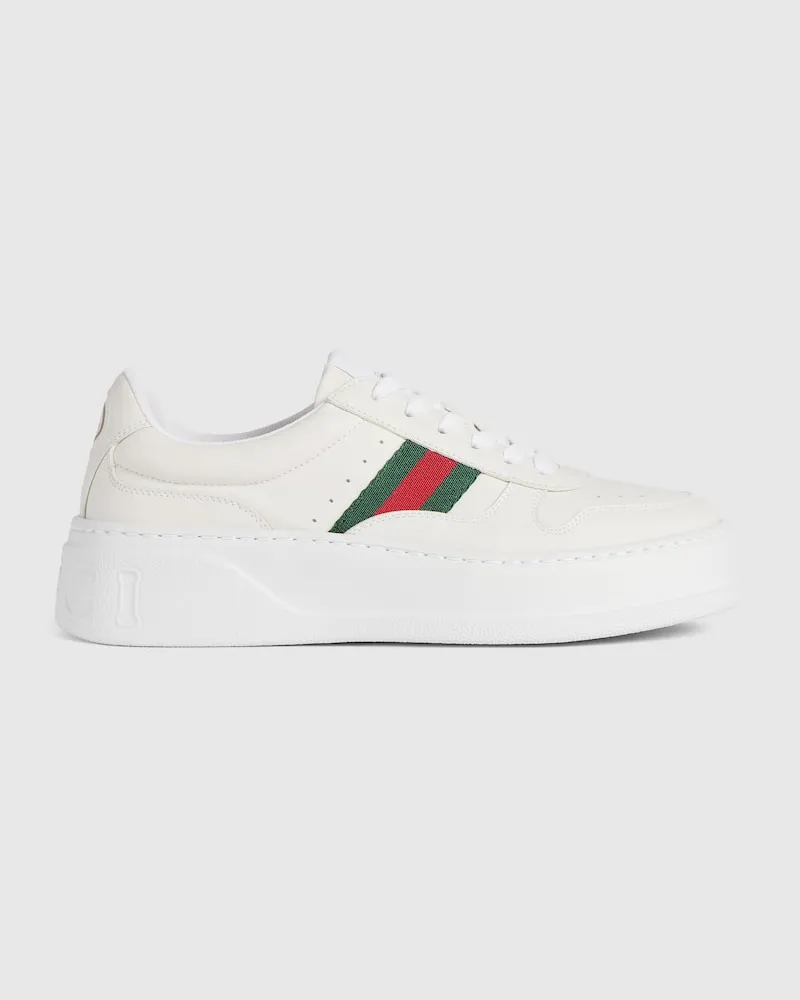 Gucci Klobiger Damensneaker Weiß