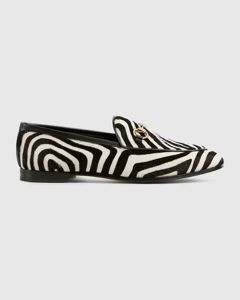 Gucci Jordaan Damenloafer, Größe Schwarz