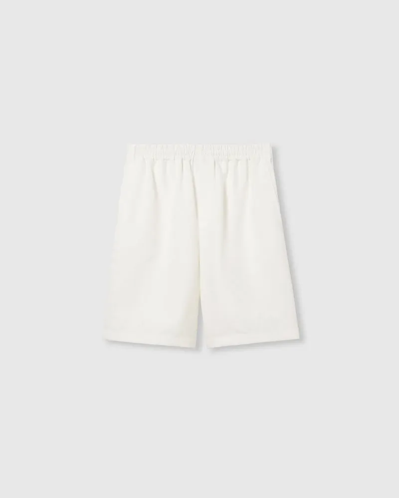 Gucci Shorts aus GG Canvas aus Leinenmischung, Größe Weiß