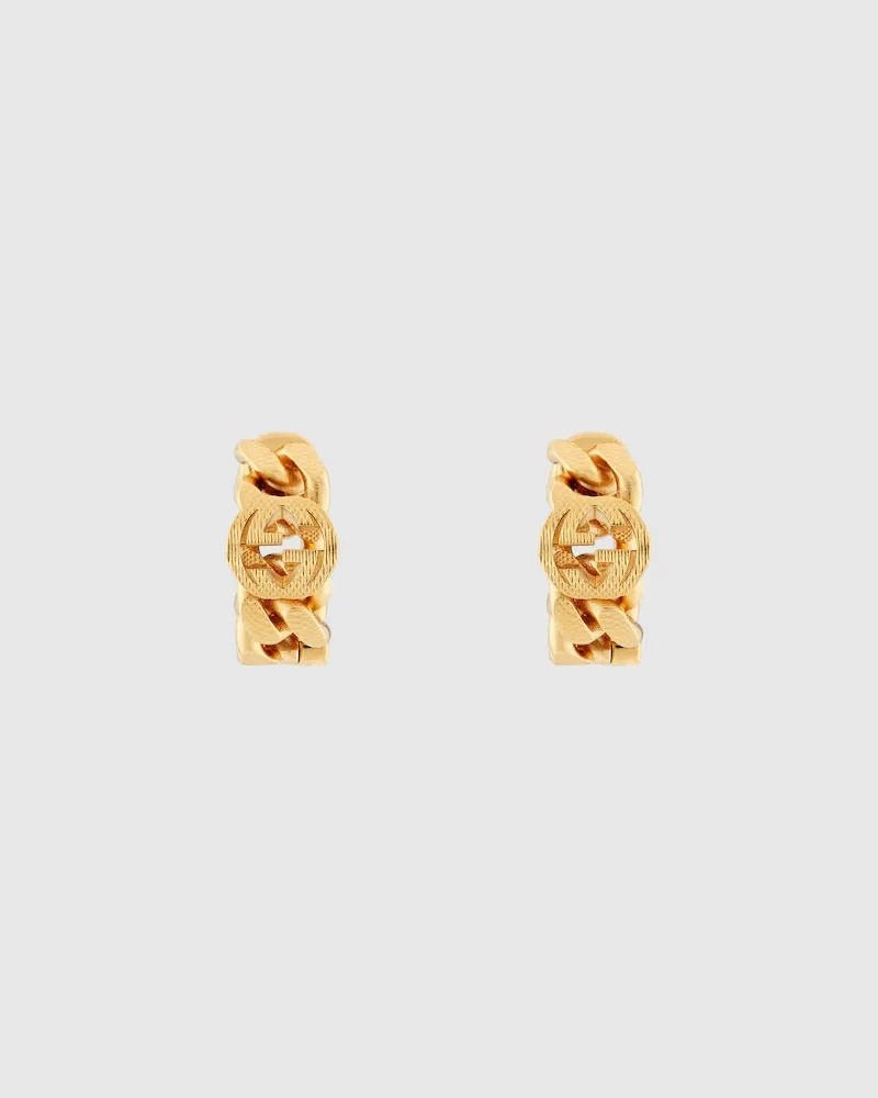 Gucci Interlocking Creolen Undefined