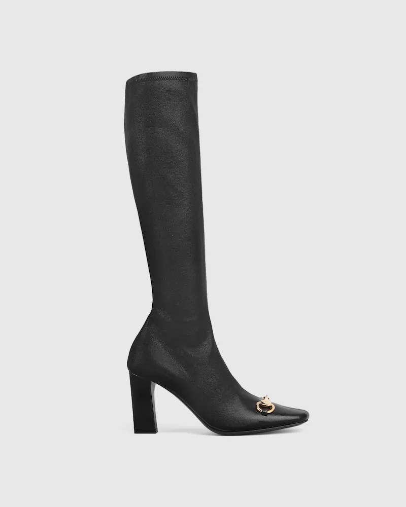 Gucci Signora Damenstiefel, Größe Schwarz