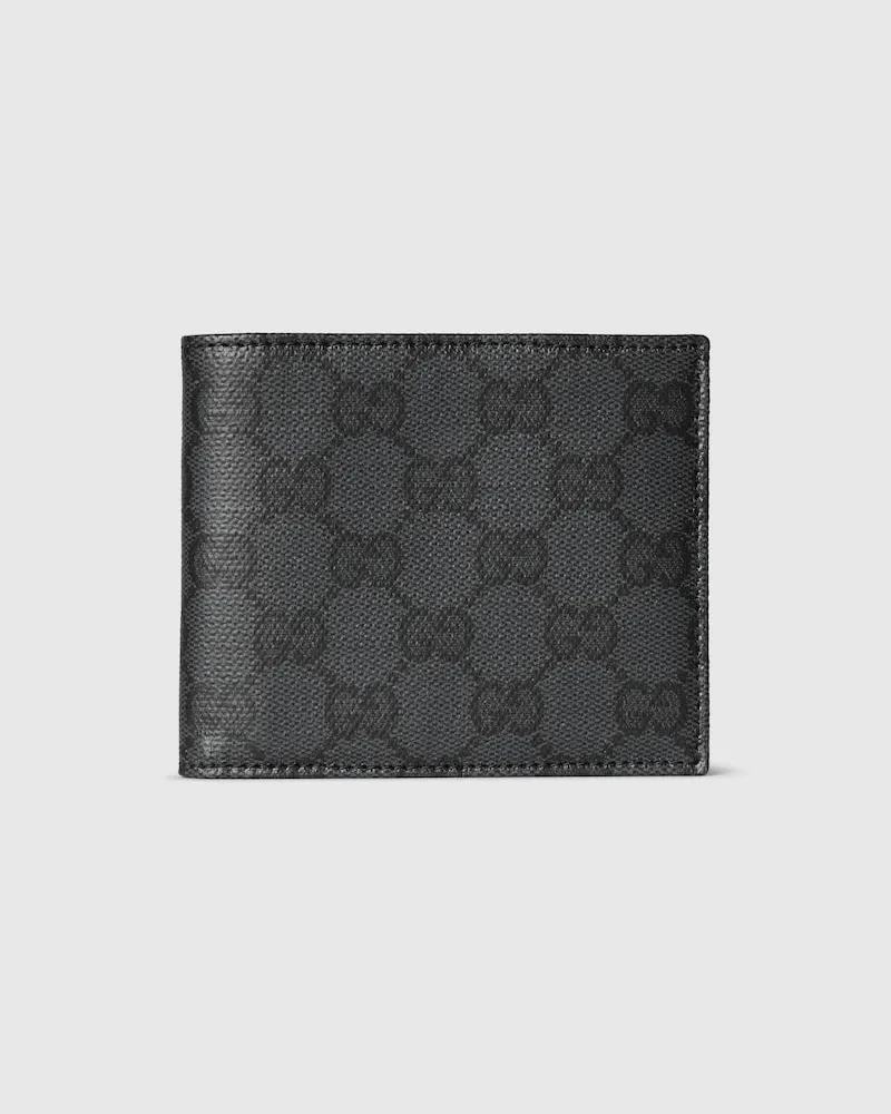 Gucci Portefeuille À Rabat Essence Classic Noir