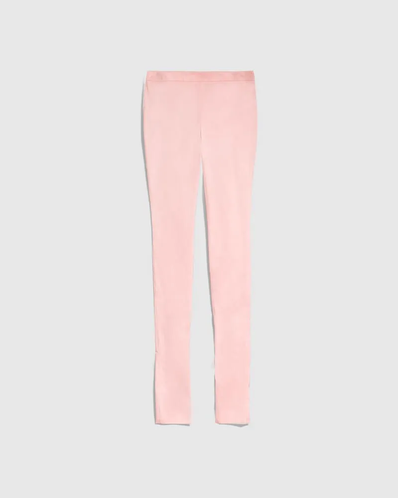 Gucci Leggings En Soie Stretch Faille, Taille Rose