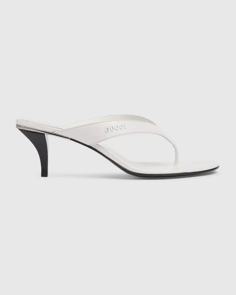 Gucci Vittoria Damen-Zehensandale Weiß