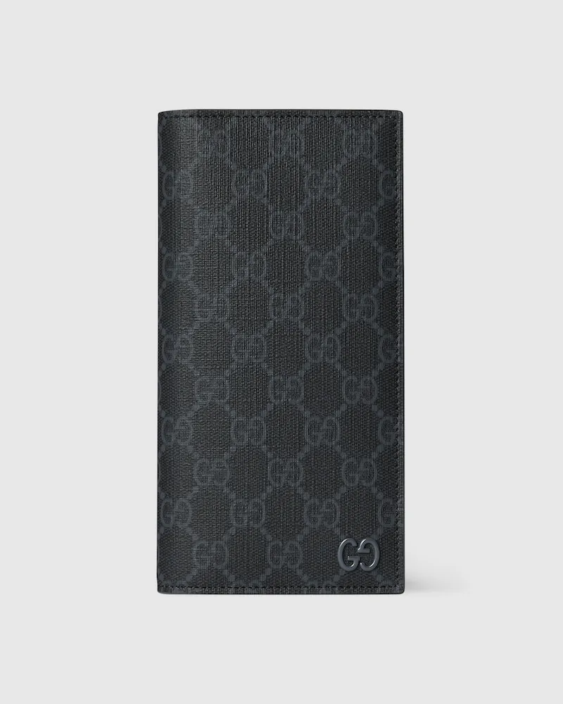 Gucci Portefeuille GG Long Intérieur Gris Noir