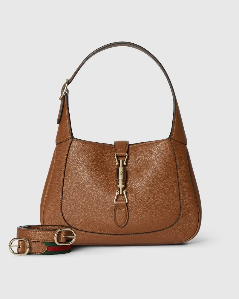Gucci Mittelgroße Jackie 1961 Tasche Braun