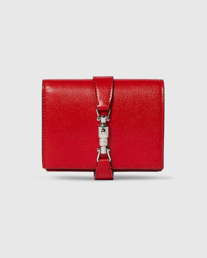 Gucci Portefeuille Jackie Moyen Format Rouge