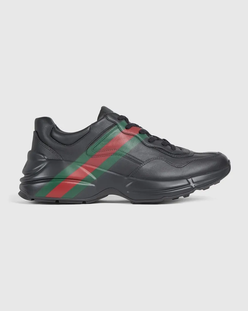 Gucci Rhyton Herrensneaker Schwarz