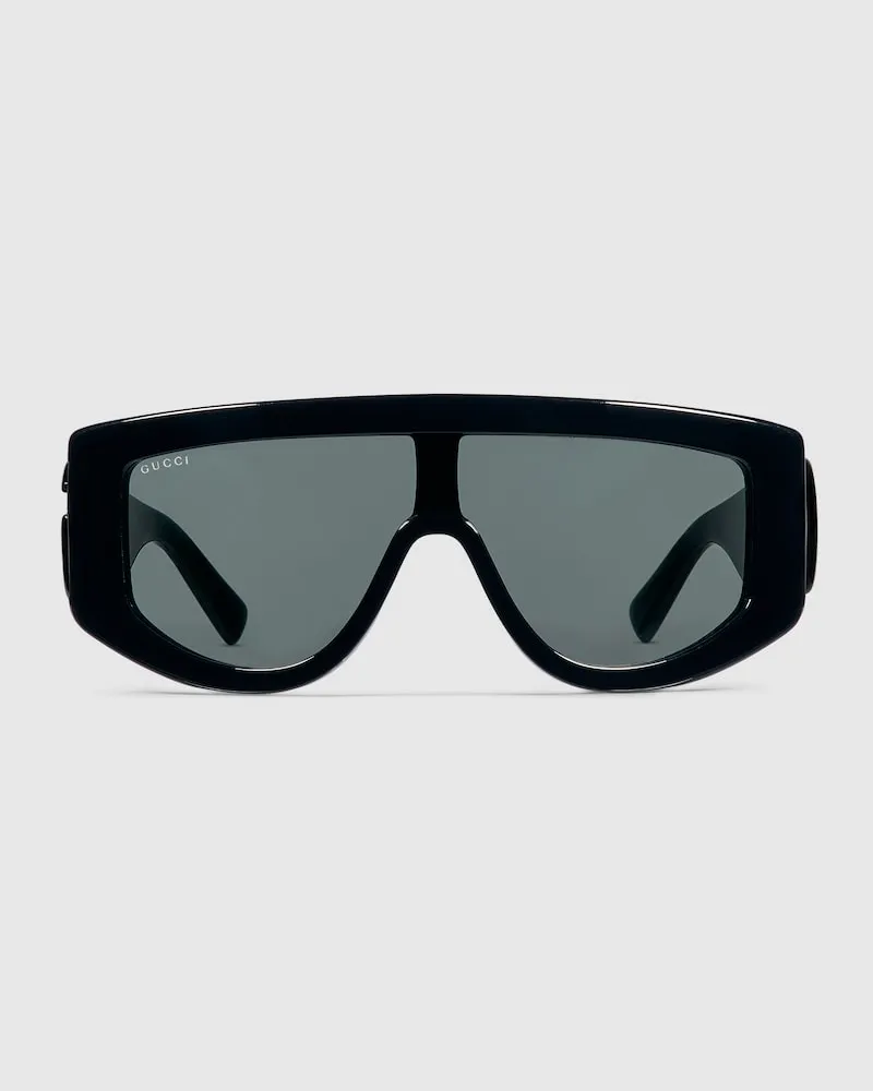 Gucci Sonnenbrille Mit Rechteckigem Rahmen Schwarz