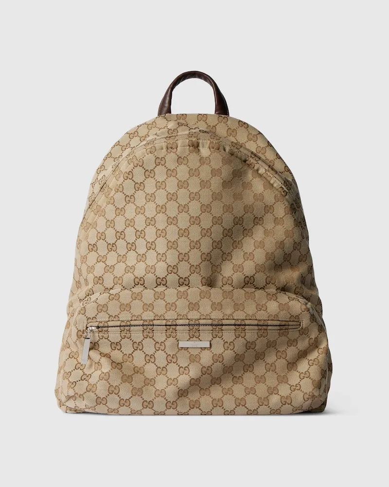 Gucci Großer Tag Rucksack Beige