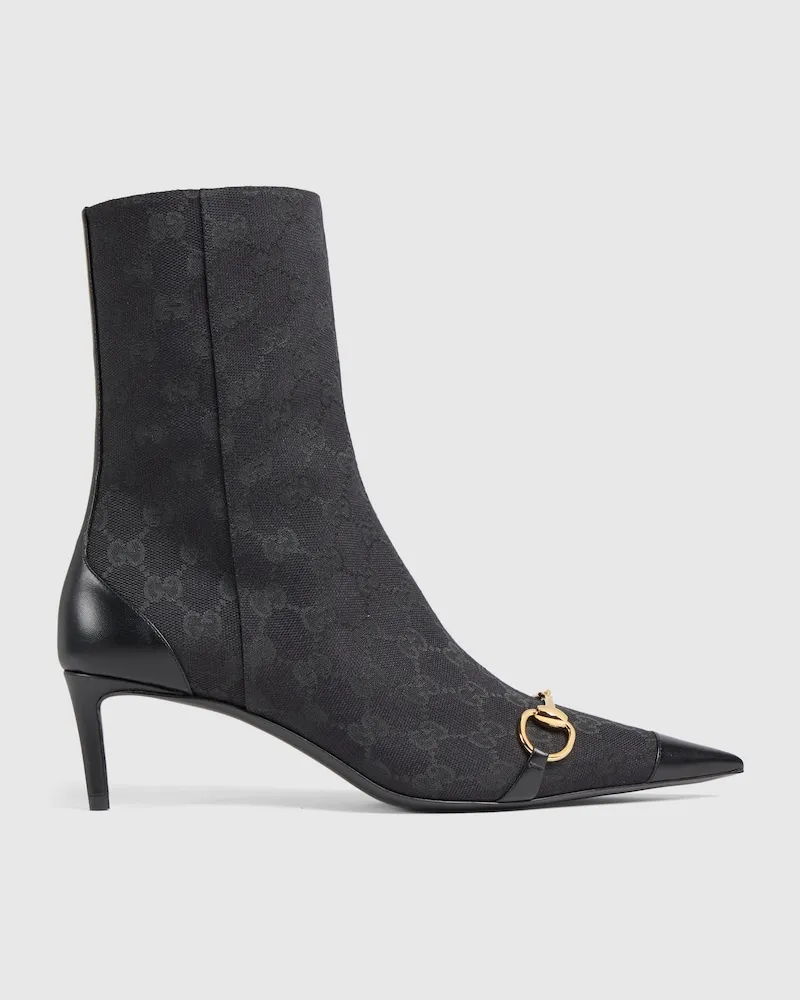 Gucci Donna Damenstiefelette Schwarz