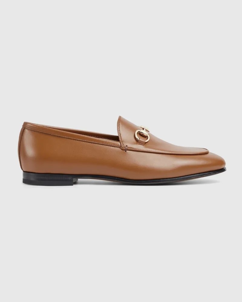 Gucci Jordaan Damenloafer, Größe Braun