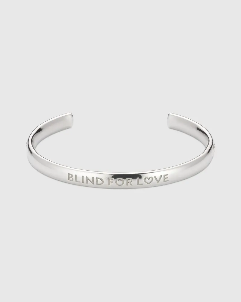 Gucci Blind For Love Armspange Silber